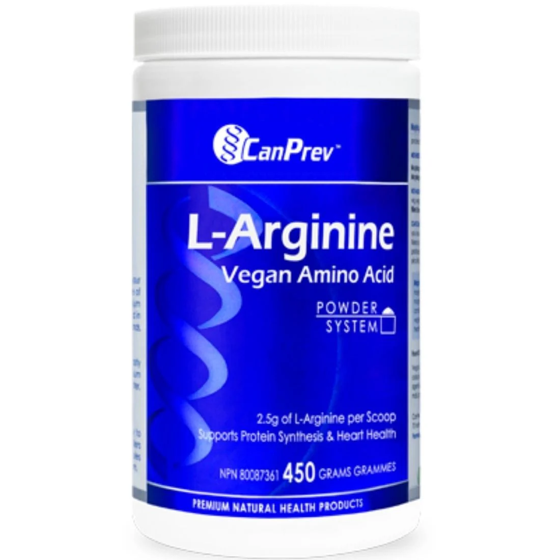 CanPrev L-Arginine (2500mg per Scoop), 450g