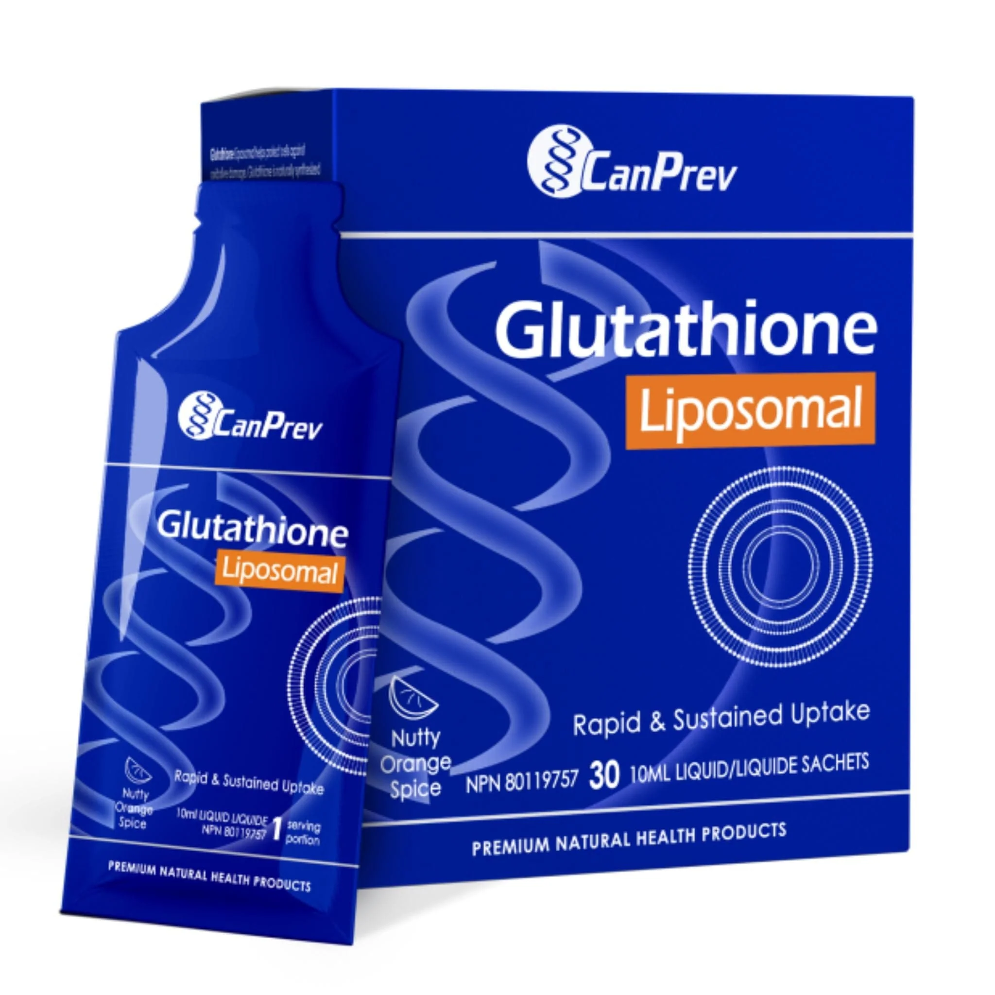 CanPrev Liposomal Glutathione Liquid Gel, 30 Sachets