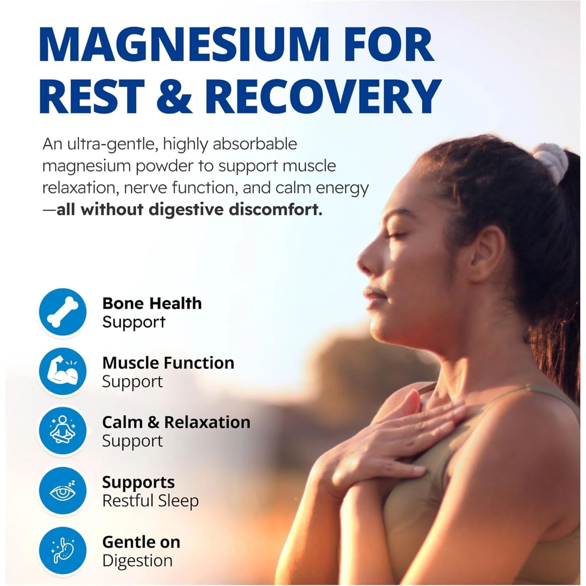 CanPrev Magnesium Bis-Glycinate 400mg Ultra Gentle Powder, 240g - Image 4