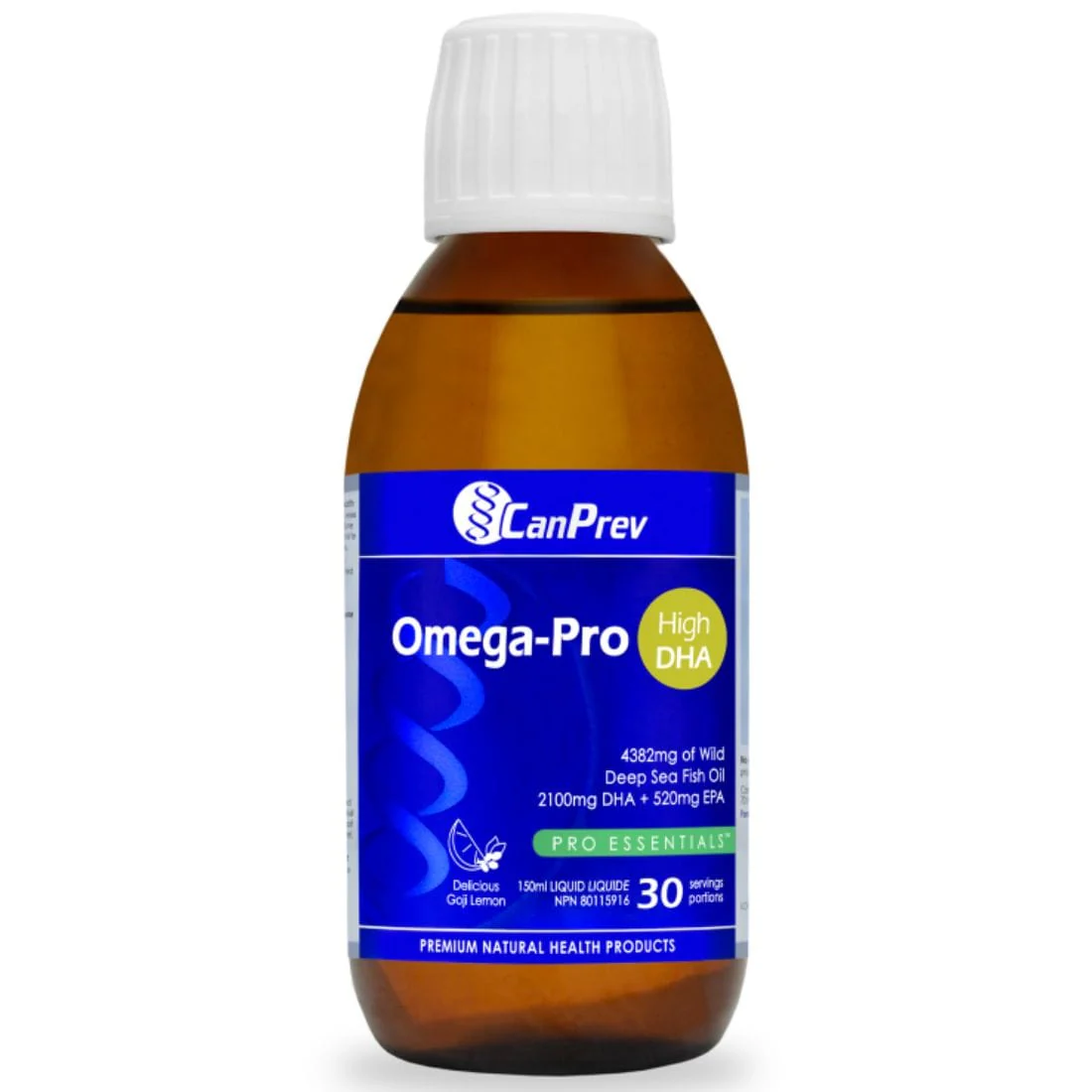 CanPrev Omega-Pro High DHA Fish Oil, 150ml