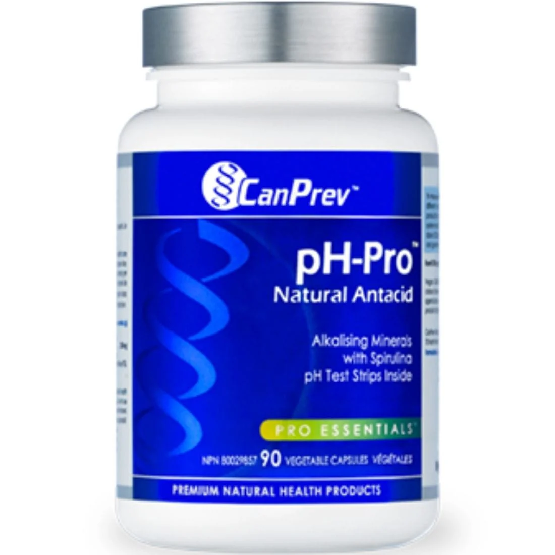 CanPrev pH-Pro, 90 Vegicaps (FREE pH Strips in Bottle!)