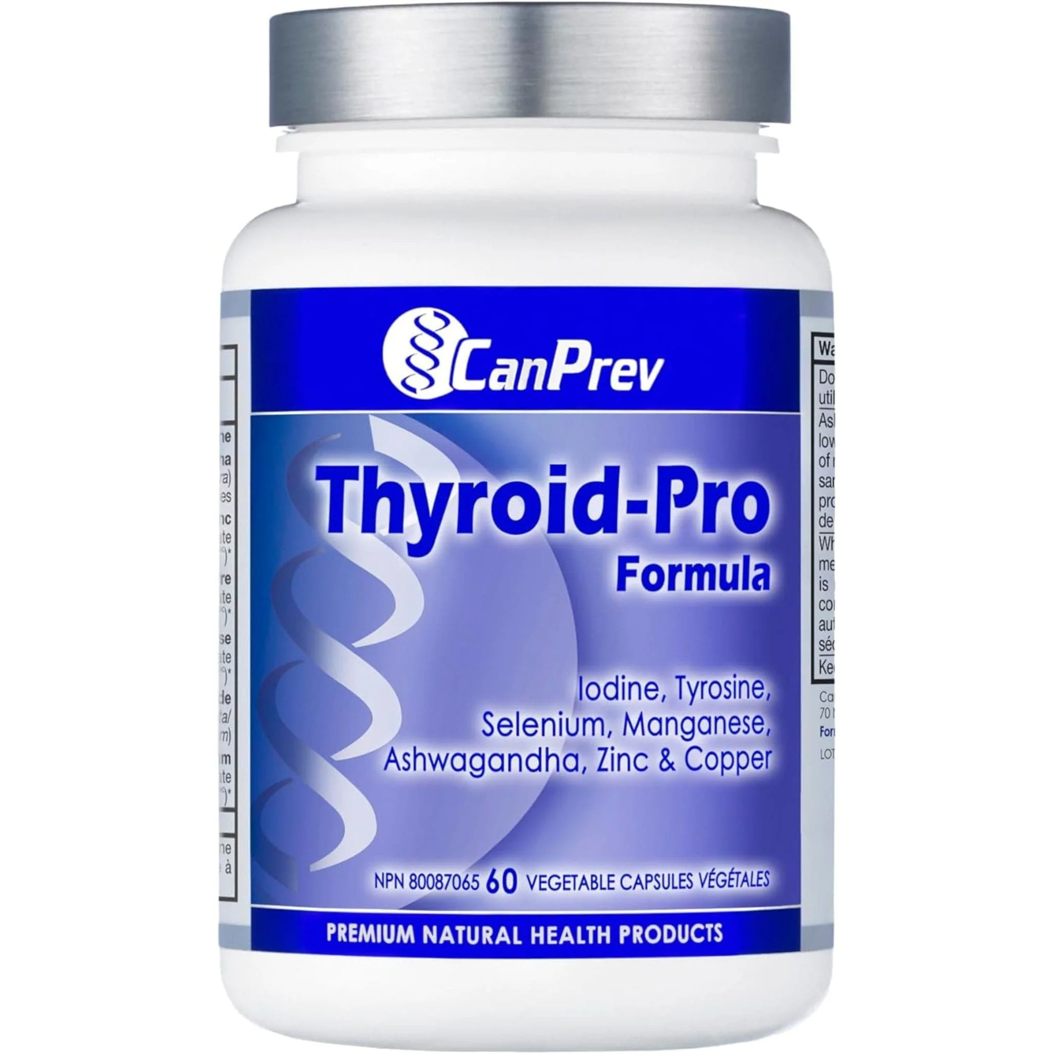 CanPrev Thyroid Pro, 60 Vegetable Capsules - Image 2