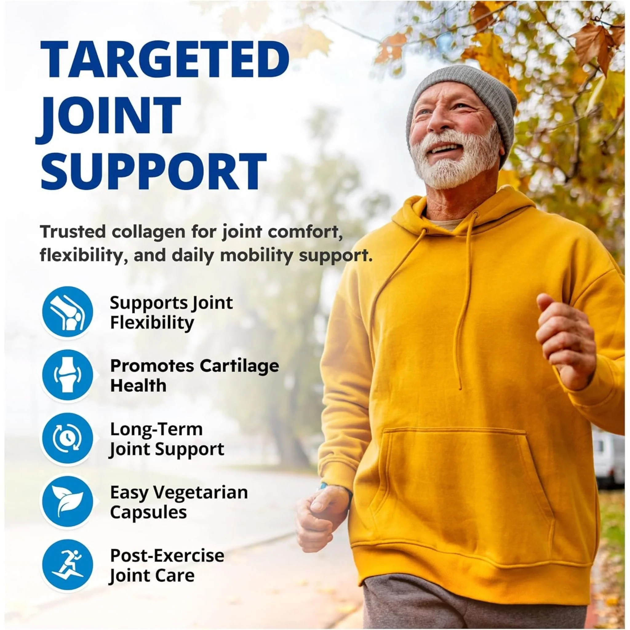 CanPrev Type II Collagen, Supports Joint Health, 60 Vegetable Capsules - Image 4