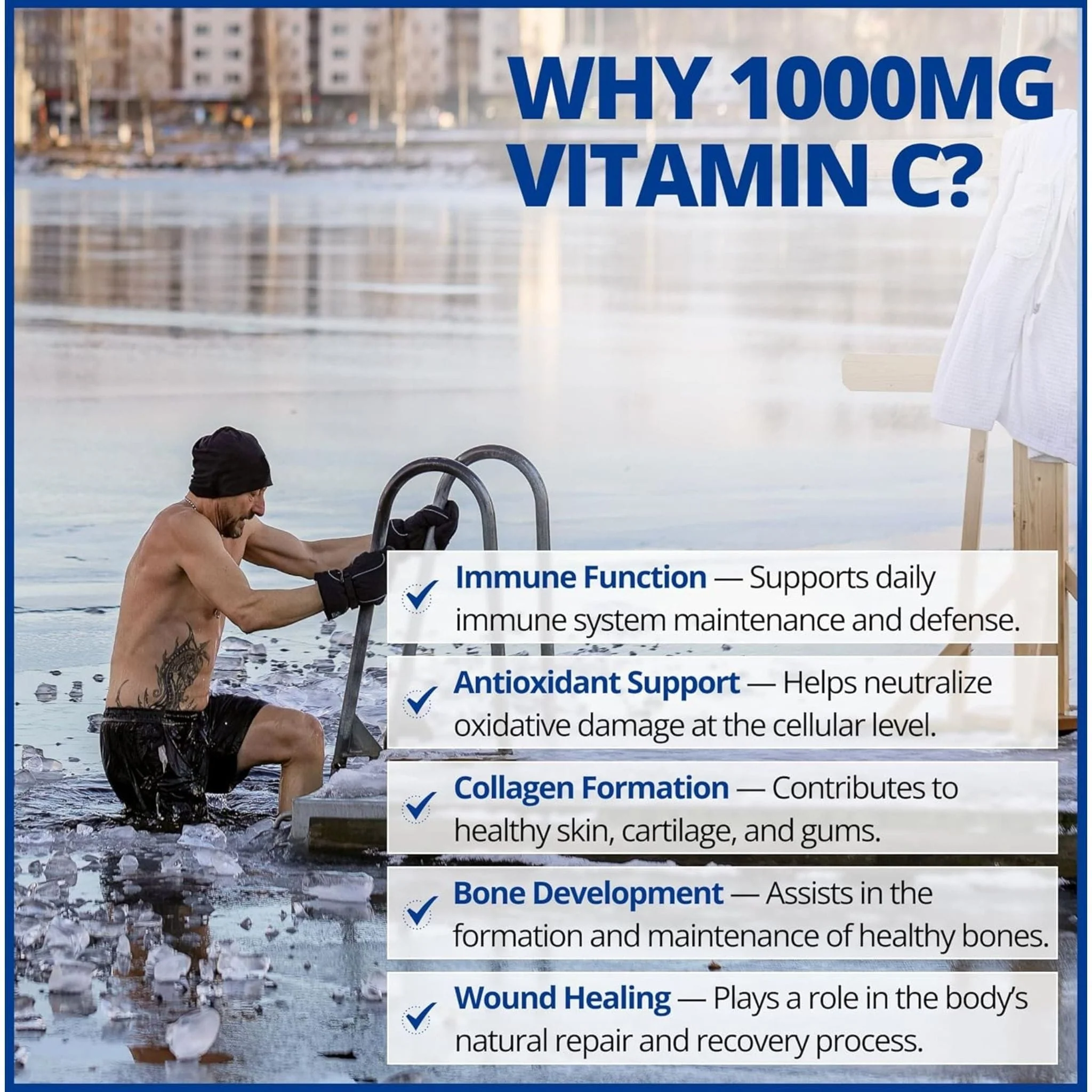 CanPrev Vitamin C 1000mg Capsules, 240 Vegetable Capsules - Image 5