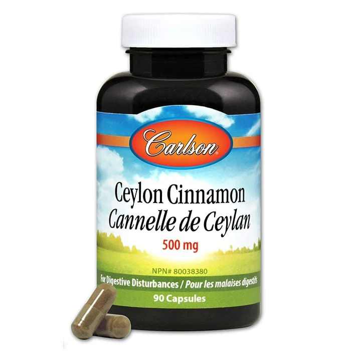 Carlson Ceylon Cinnamon Capsules - Image 2