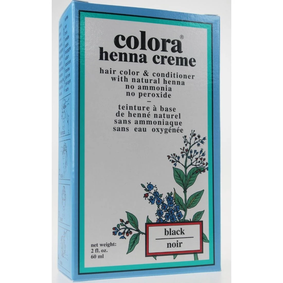 Colora Henna Cream Natural Hair Colour and Conditioner with Henna, 59ml CLEARANCE 50% Off Final Sale - Image 3