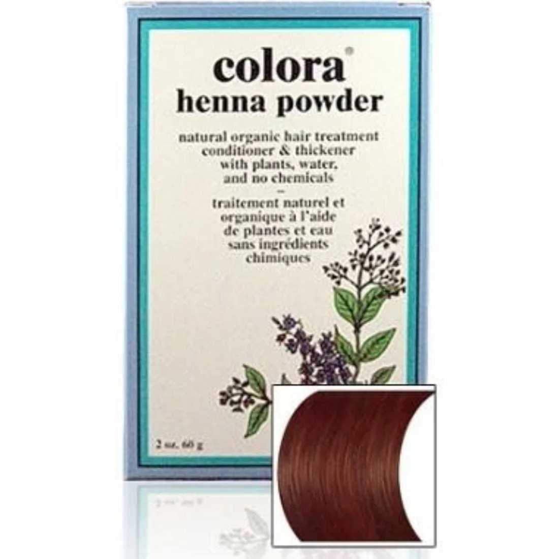 Colora Henna Powder Natural Hair Colour Conditioner and Thickener, 60g CLEARANCE 50% Off Final Sale - Image 3