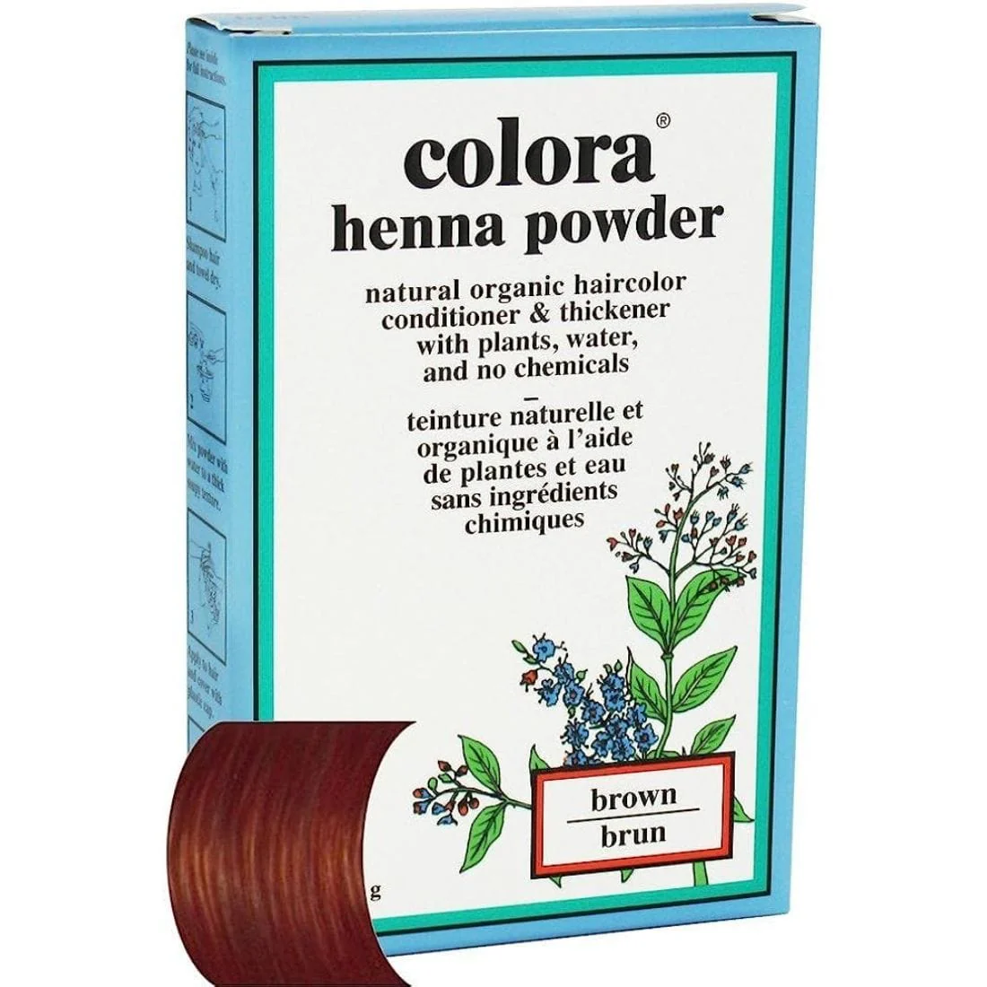Colora Henna Powder Natural Hair Colour Conditioner and Thickener, 60g CLEARANCE 50% Off Final Sale - Image 4