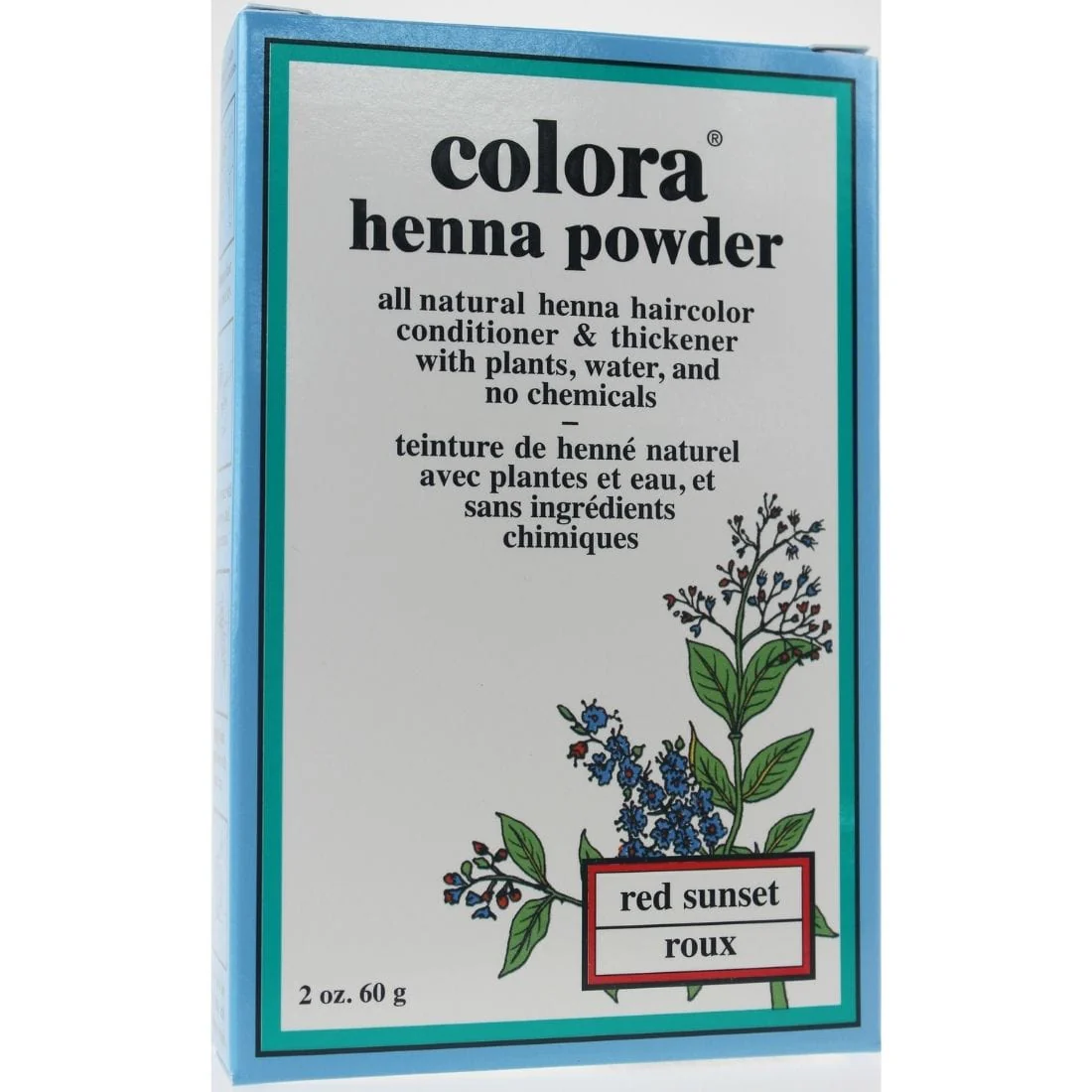 Colora Henna Powder Natural Hair Colour Conditioner and Thickener, 60g CLEARANCE 50% Off Final Sale - Image 7