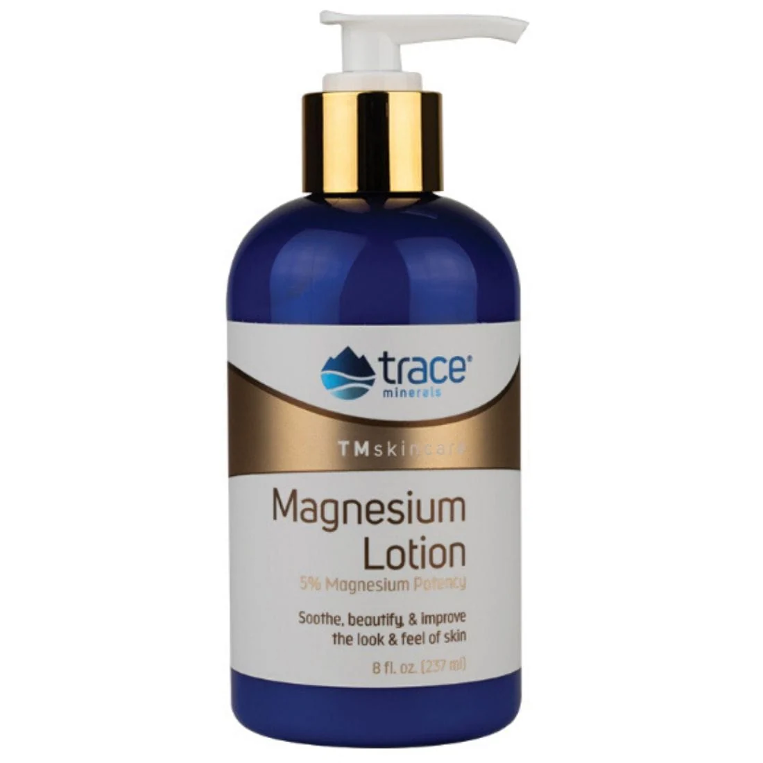 Trace Minerals Pure Magnesium Lotion (Non-GMO and Vegan), 237ml - Image 2