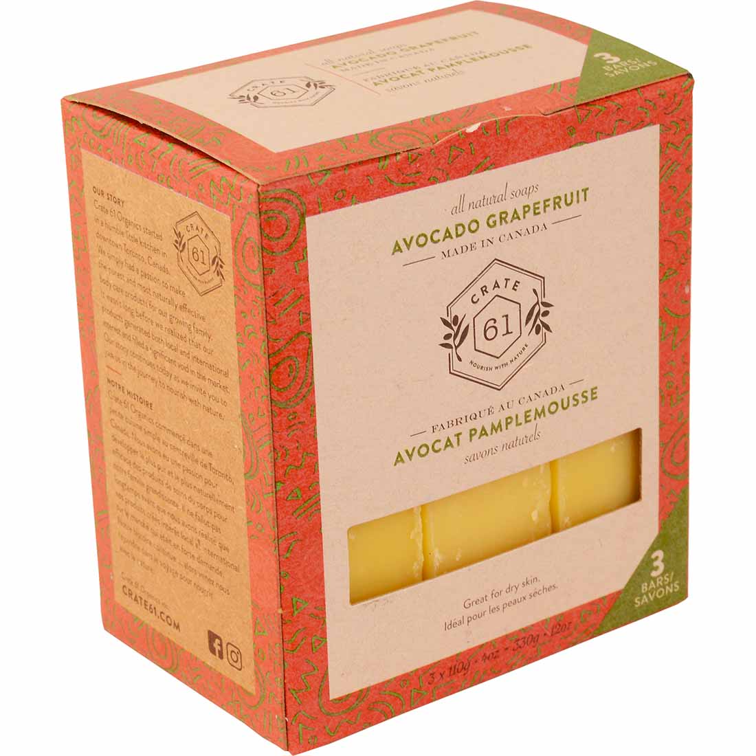Crate 61 Soap, Vegan Cold Processed - Image 4