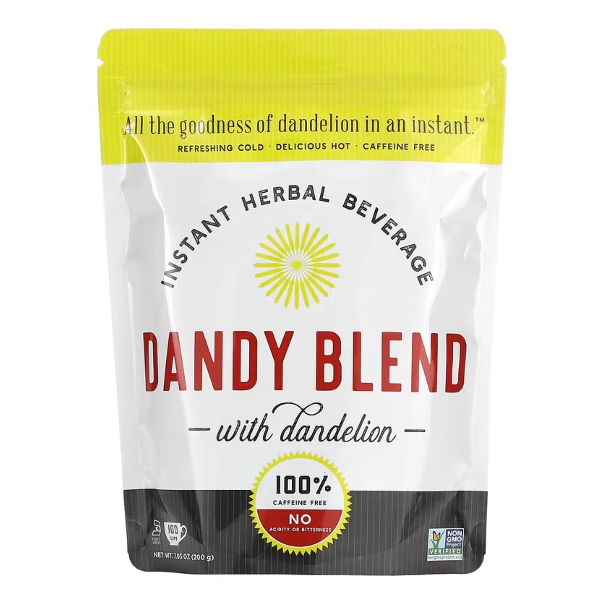 Dandy Blend Instant Herbal Beverage with Dandelion, Premium Coffee Substitute