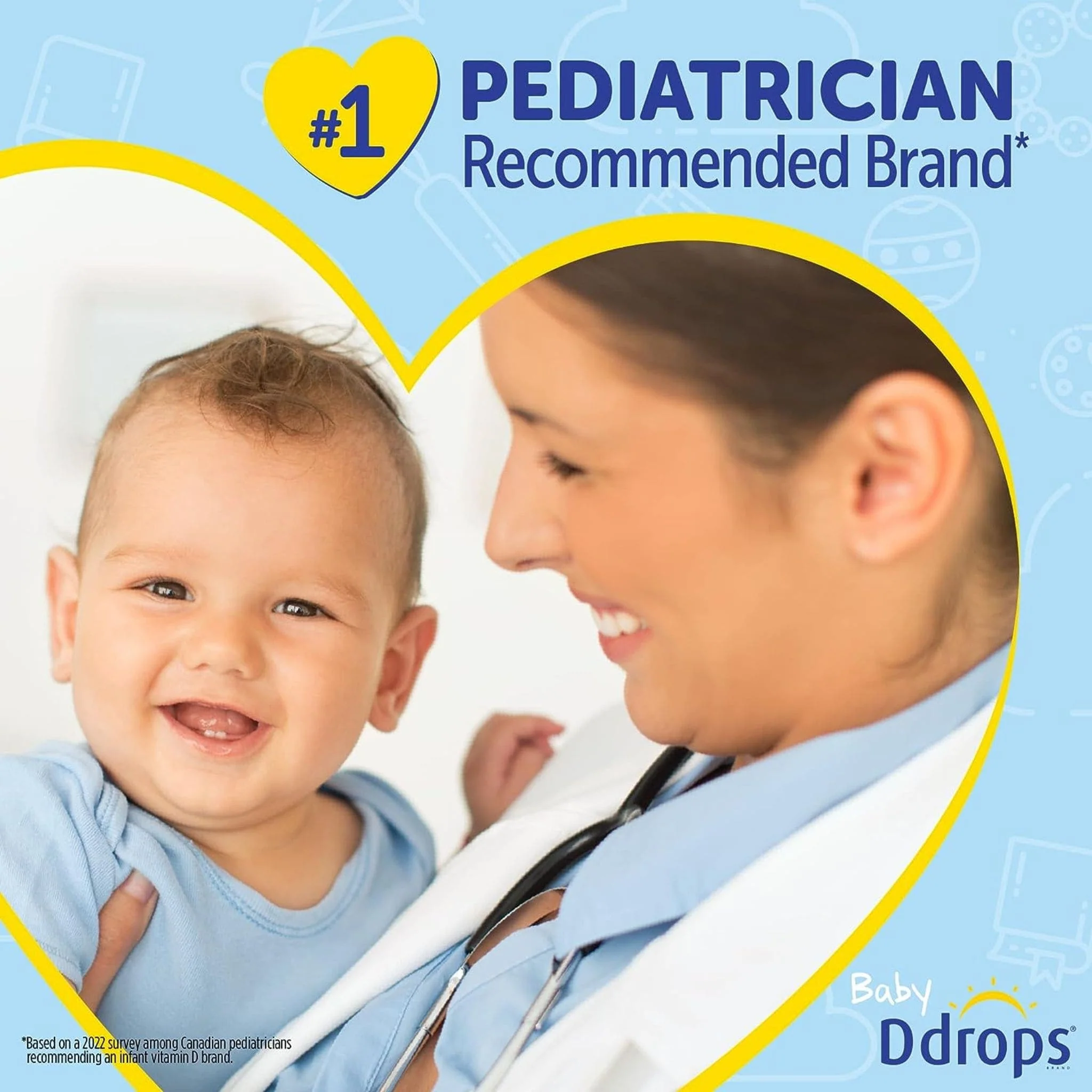 Ddrops Baby Ddrops Liquid Vitamin D3 Drops 400IU in a Base of Coconut Oil, 90 Drops / 2.5ml - Image 5