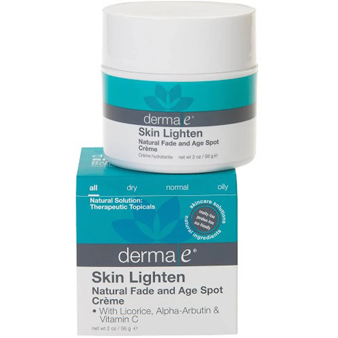 Derma E Skin Brighten Cream, Lightens, fades and evens out the look of age spots, 56g - Image 2