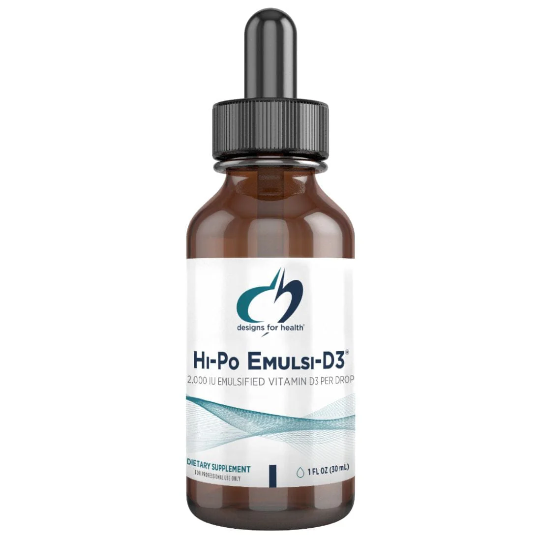 Designs For Health Hi-Po Emulsi-D3 2000IU Vitamin D3 Drops, 30ml