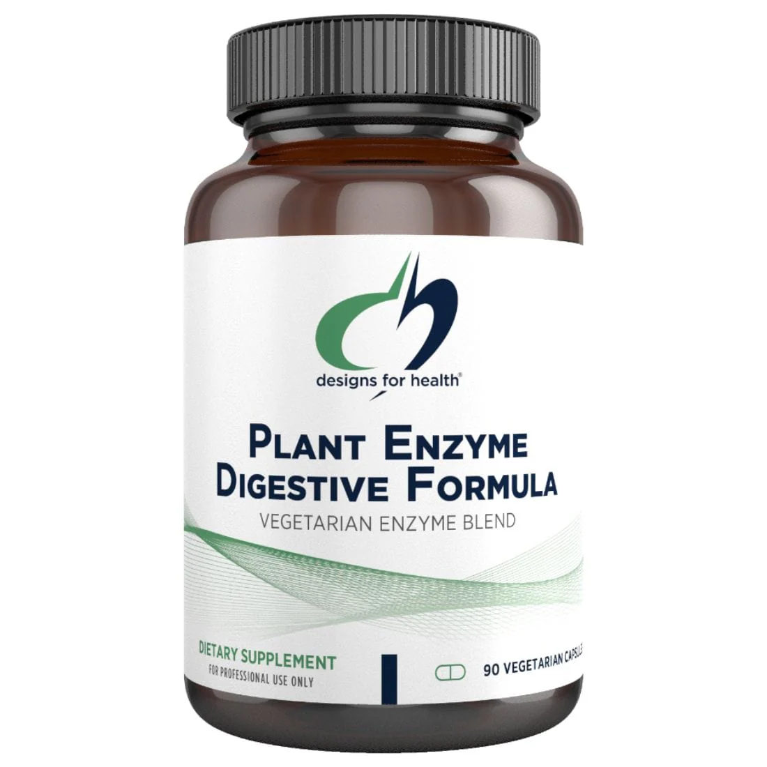 Designs For Health Plant Enzyme Digestive Formula, 90 Vegetable Capsules