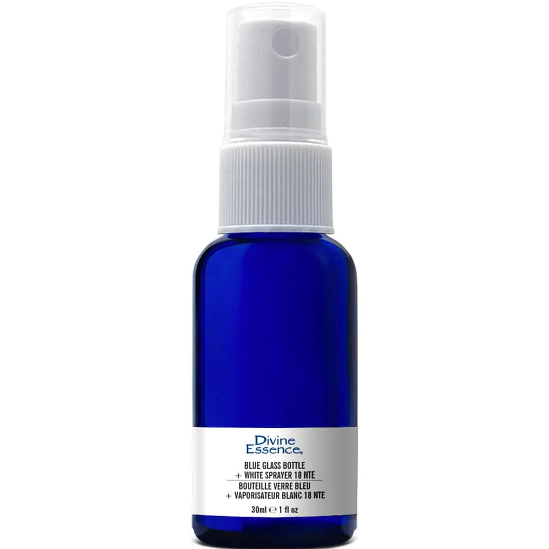 Divine Essence Black Glass Bottle Plus White Spray - Image 2