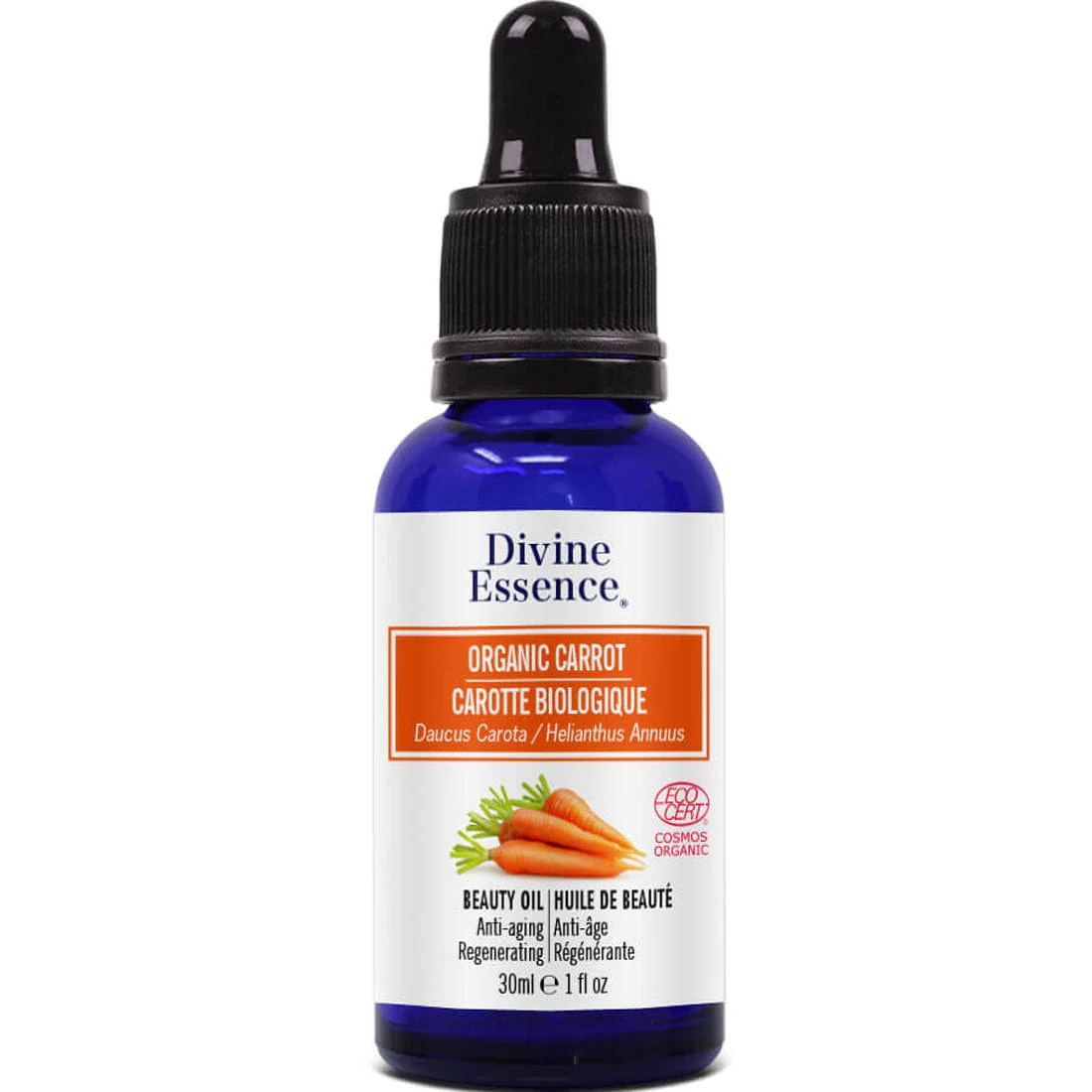 Divine Essence Carrot oil - Extract Oil (Organic), 30ml
