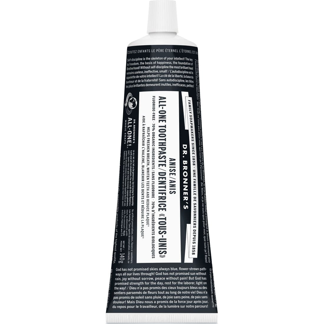 Dr. Bronner's All-One Toothpaste, 140g - Image 2