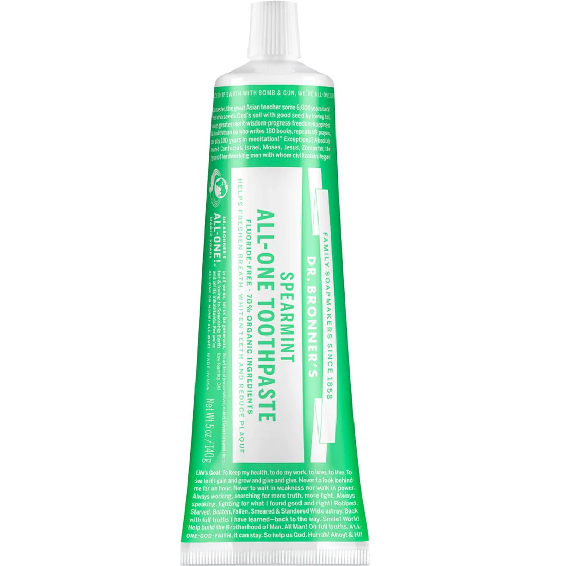 Dr. Bronner's All-One Toothpaste, 140g - Image 5
