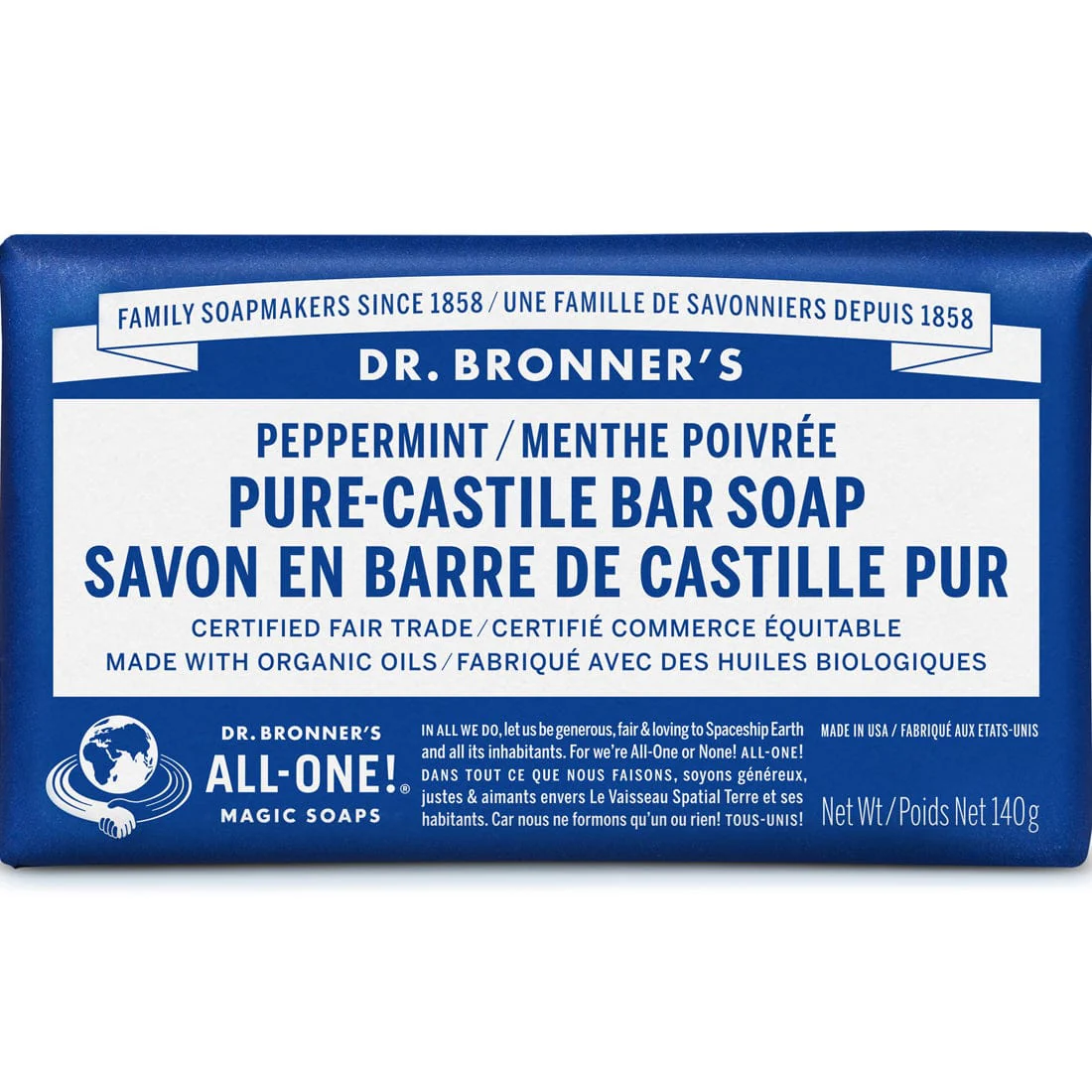 Dr. Bronner's Bar Soap, 140g - Image 7