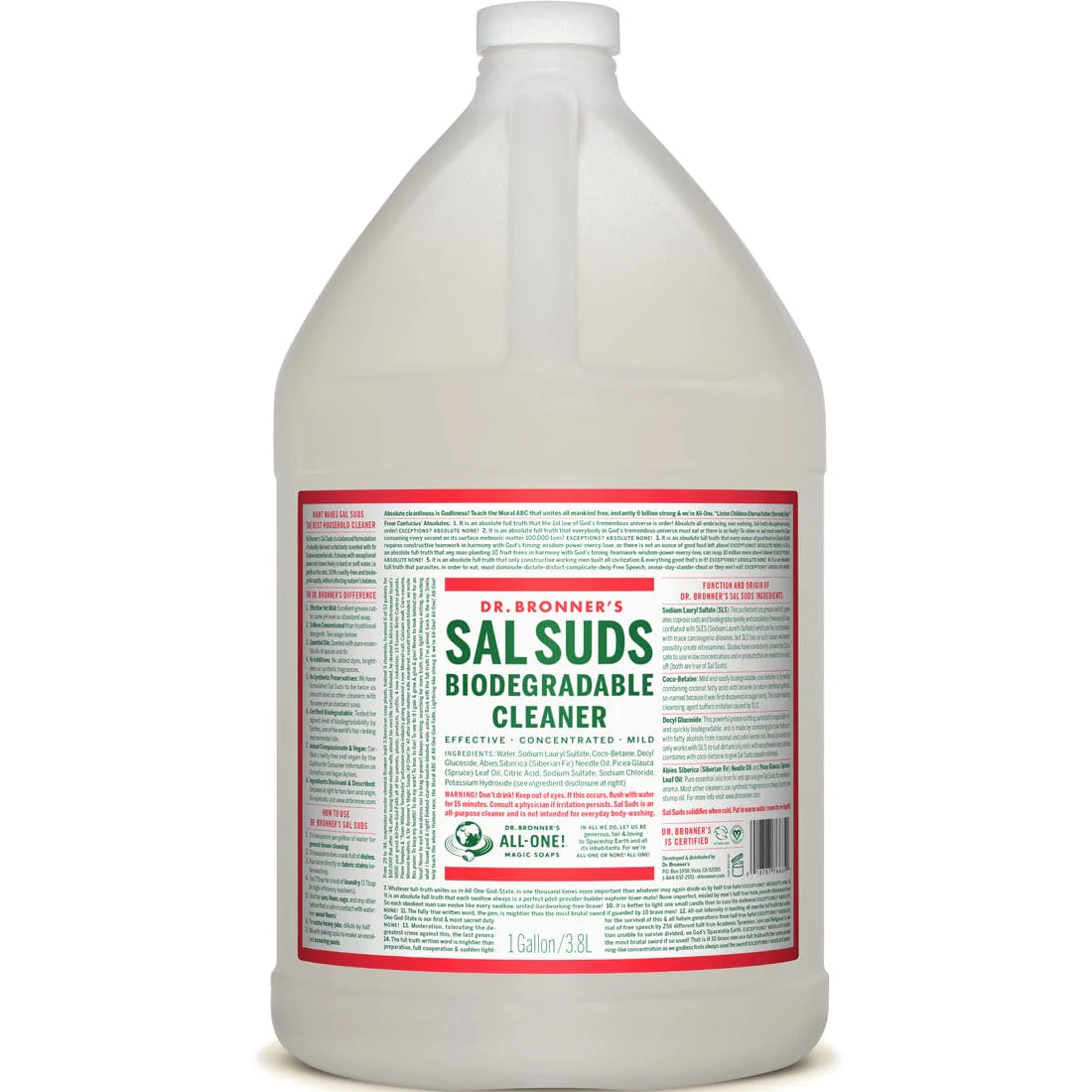 Dr. Bronner's Sal Suds Biodegradable Cleaner - Image 2