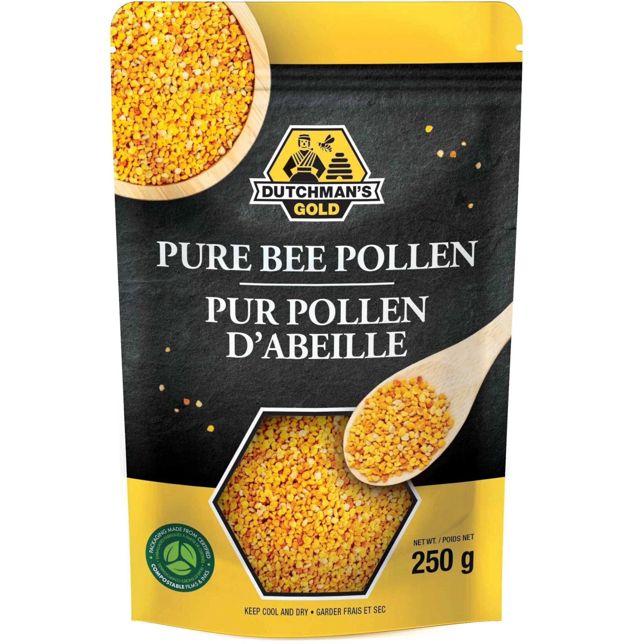 Dutchman's Gold Bee Pollen Granules - Image 2