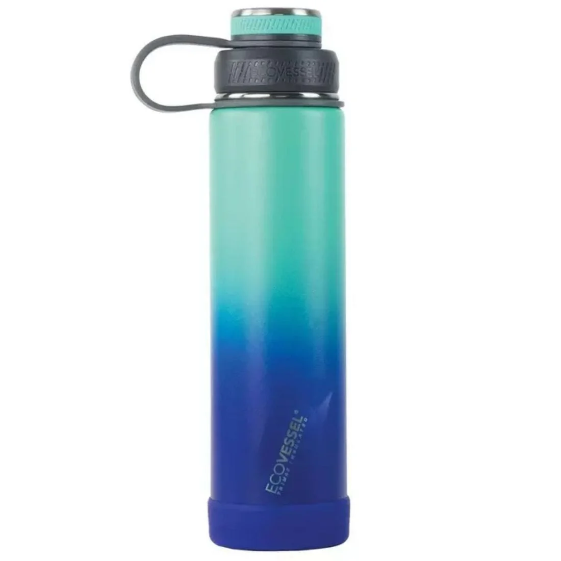 EcoVessel Boulder Stainless Steel Water Bottle, Triple Insulated, 14hr Hot, 74hr Cold with Tea Strainer, 710ml - Image 4