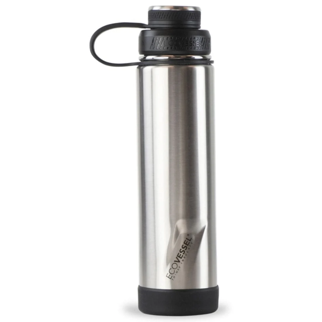 EcoVessel Boulder Stainless Steel Water Bottle, Triple Insulated, 14hr Hot, 74hr Cold with Tea Strainer, 710ml - Image 6