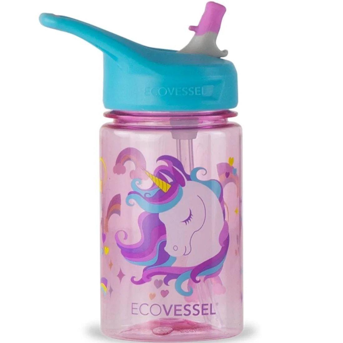 EcoVessel SPLASH Kids (Flip Straw Included), 350ml