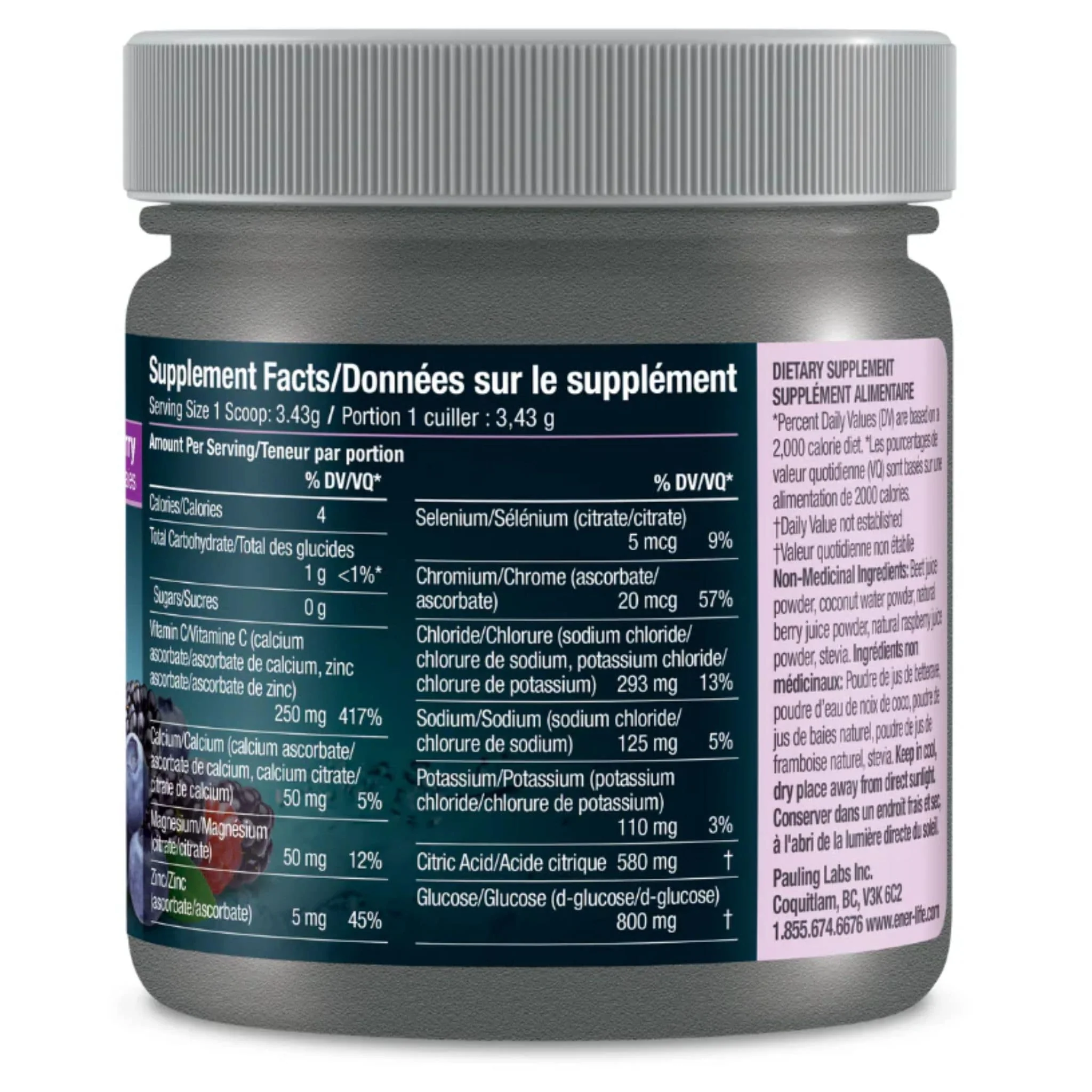 Ener-IV Sport Electrolyte, Electrolyte Drink Mix, Tub - Image 5