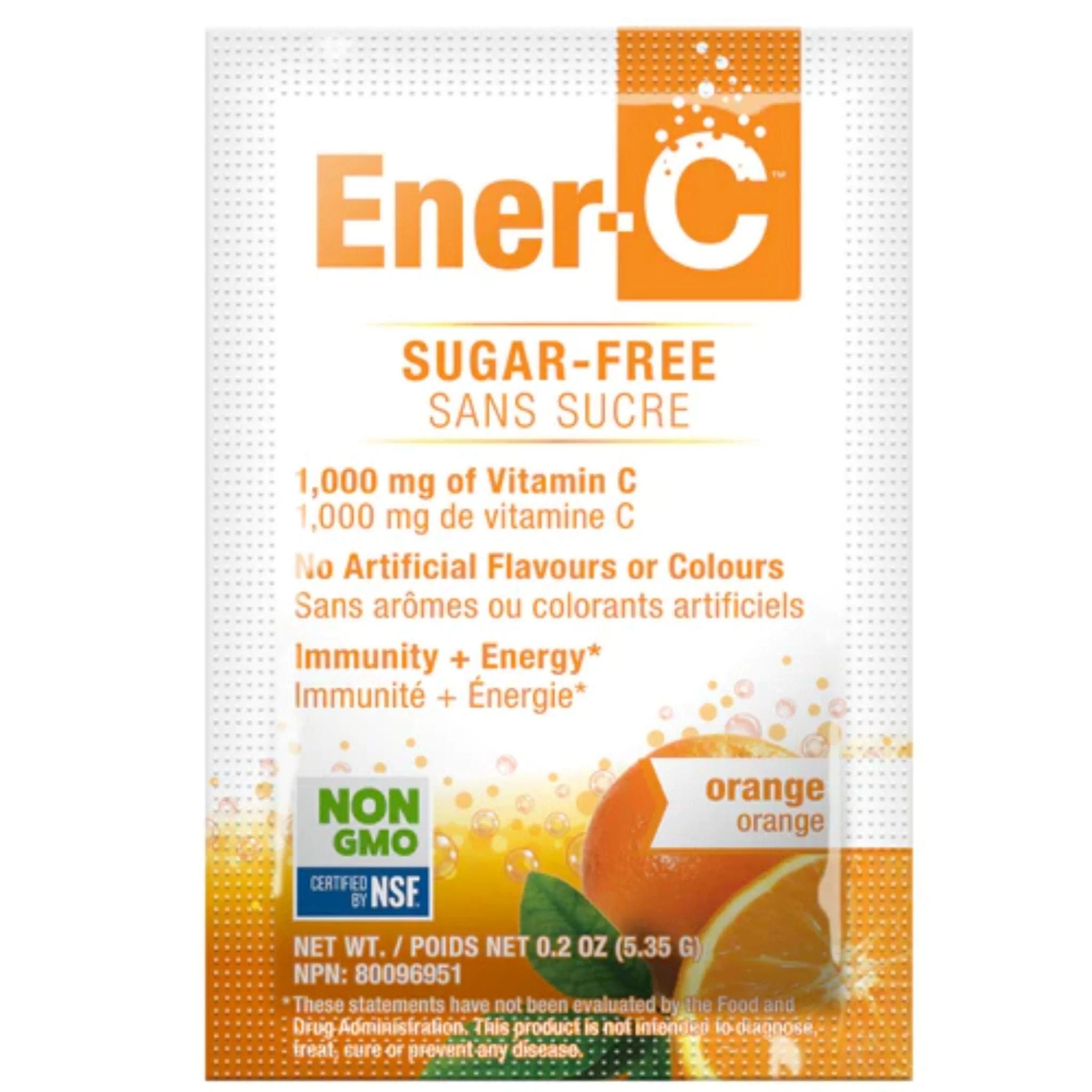 Ener-C Sugar Free Vitamin C Drink Mix 1000mg, 1 Serving SAMPLE - Image 2