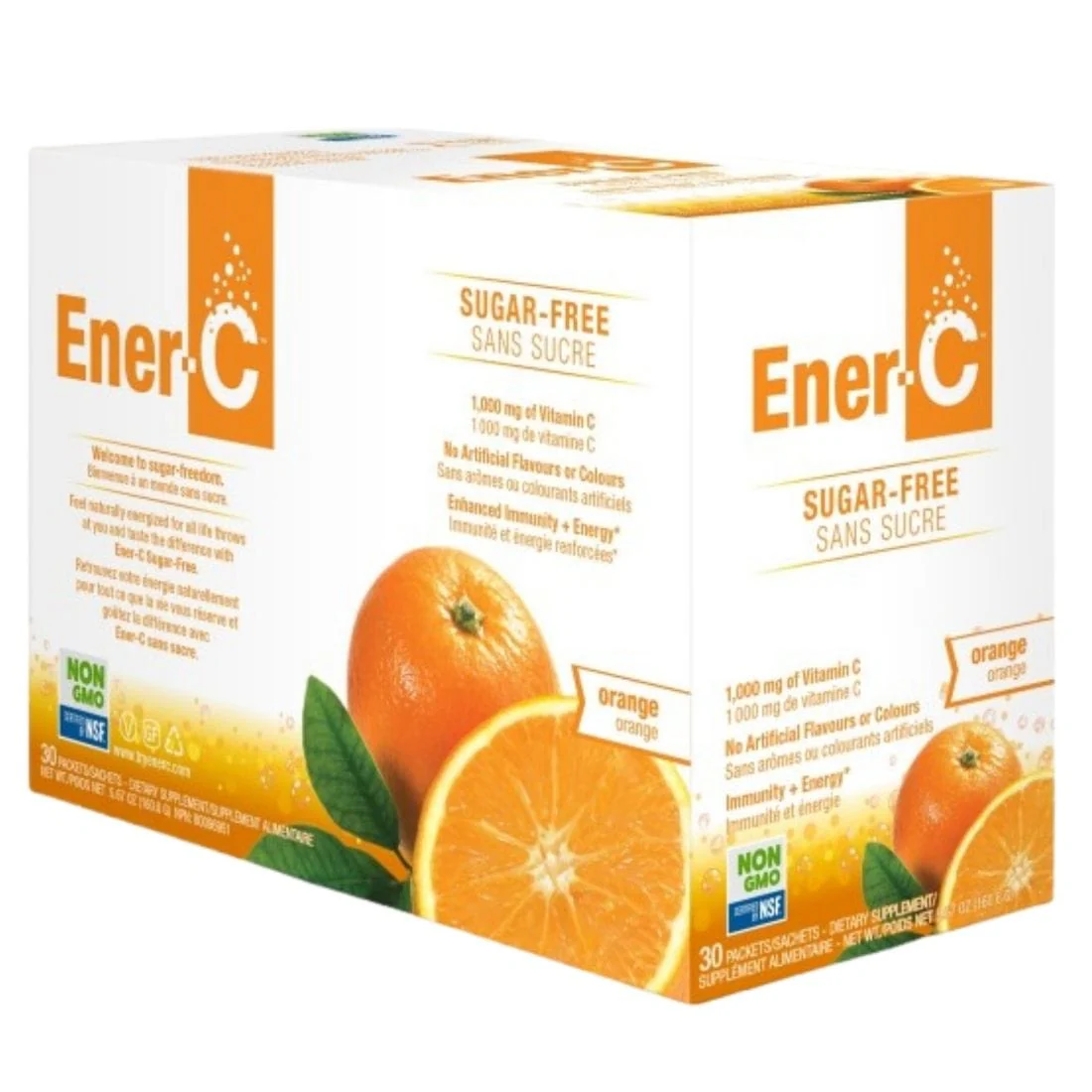 Ener-C Sugar Free Vitamin C Drink Mix 1000mg, 30 Packs