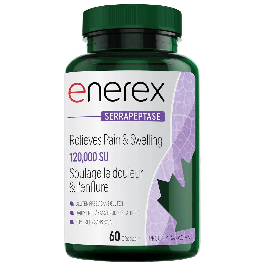Enerex Serrapeptase 120000 SU Capsules