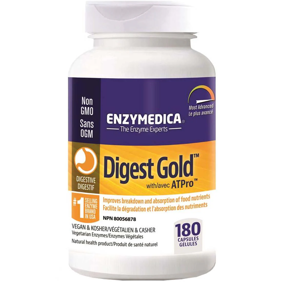 Enzymedica Digest Gold Digestive Enzyme with ATPro, Ultra Effective Digestive Enzyme Formula - Image 4