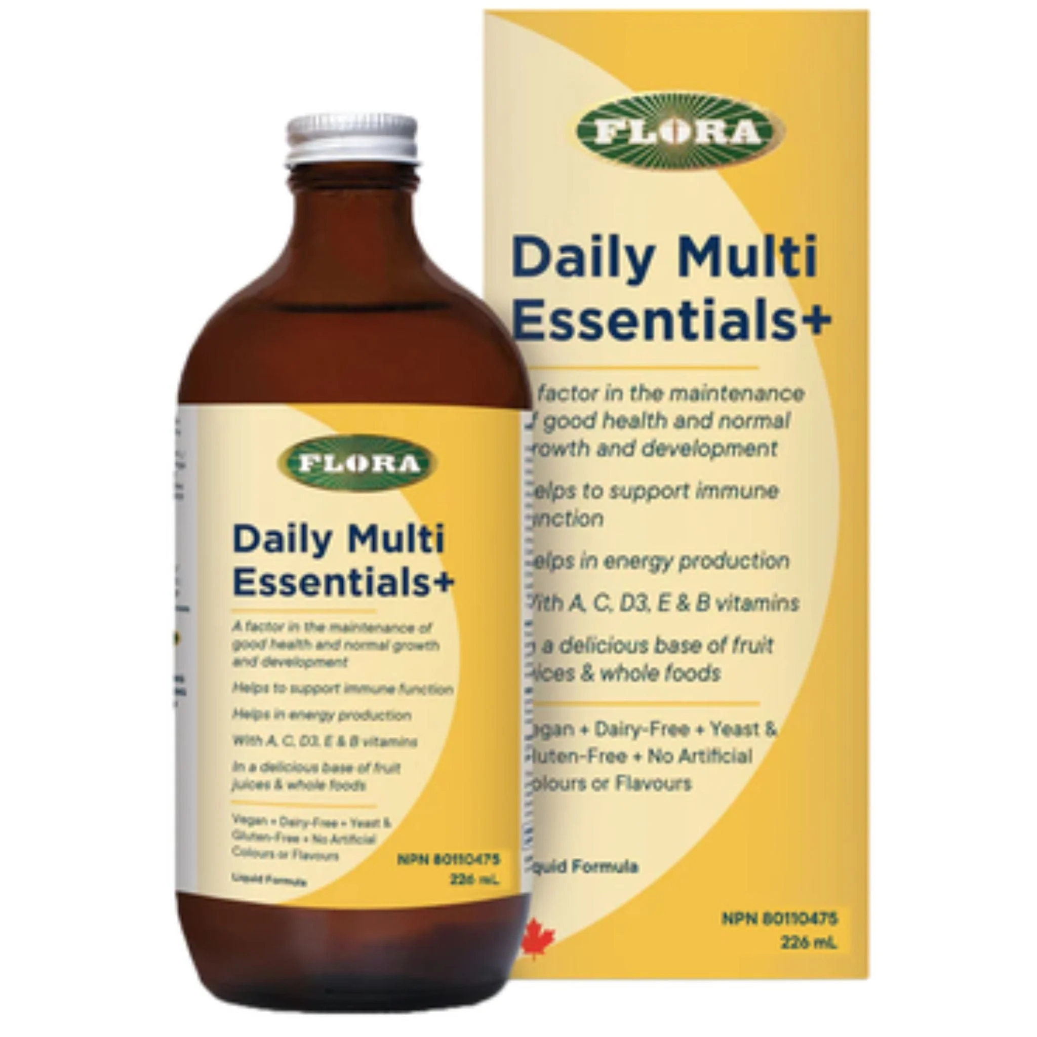 Flora Daily Multi Essentials+ Liquid Multivitamin - Image 2