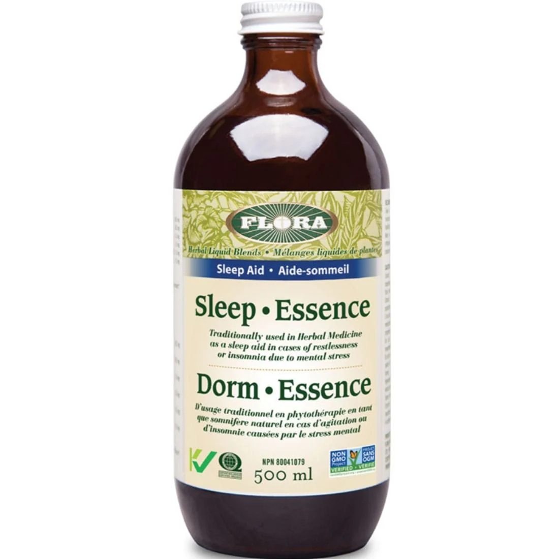 Flora Sleep Essence Sleep Aid (non-GMO, gluten-free and vegan), 500ml - Image 2