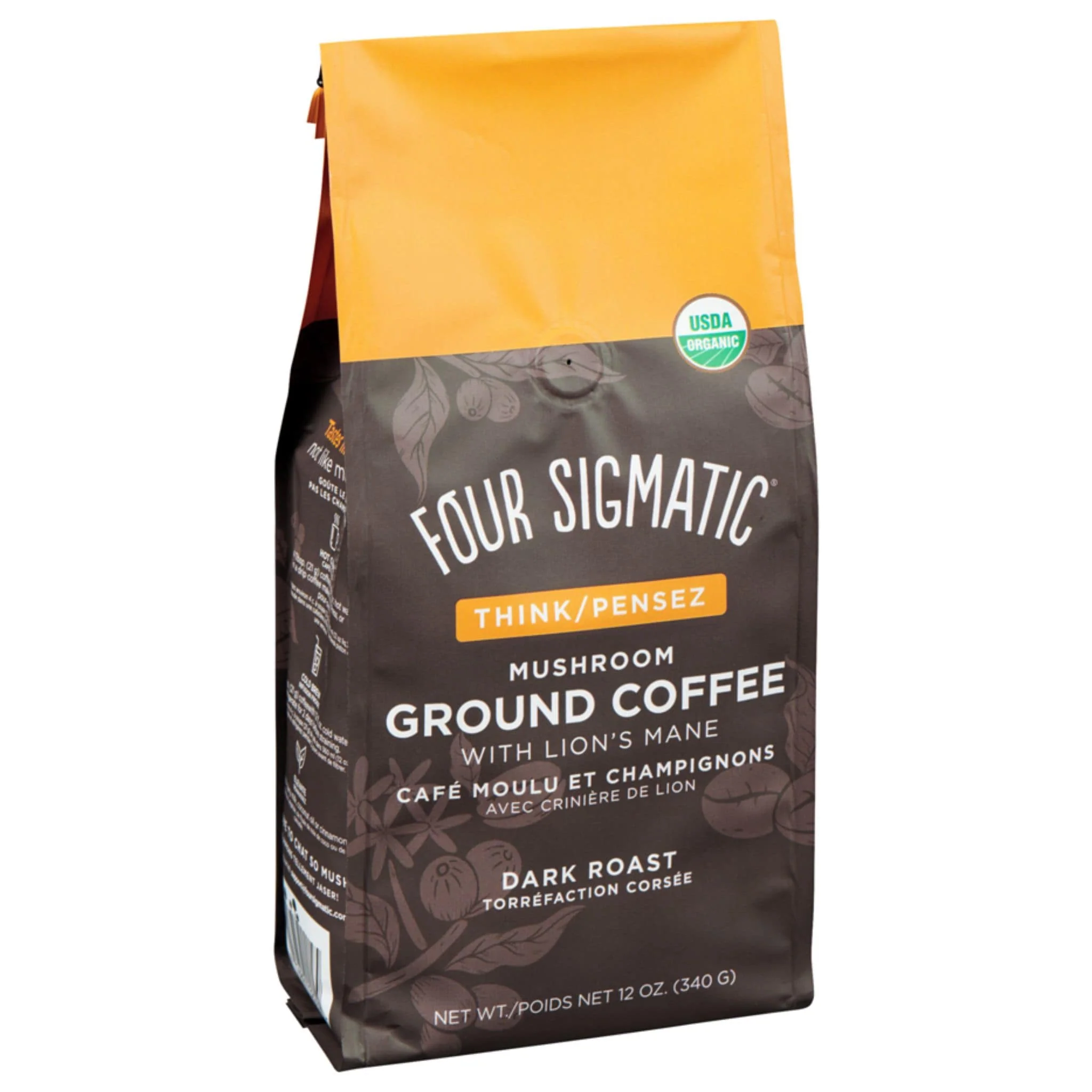 Four Sigmatic Mushroom Coffee Mix, Ground Coffee with Lion’s Mane, 10x2.5g Sachets - Image 7