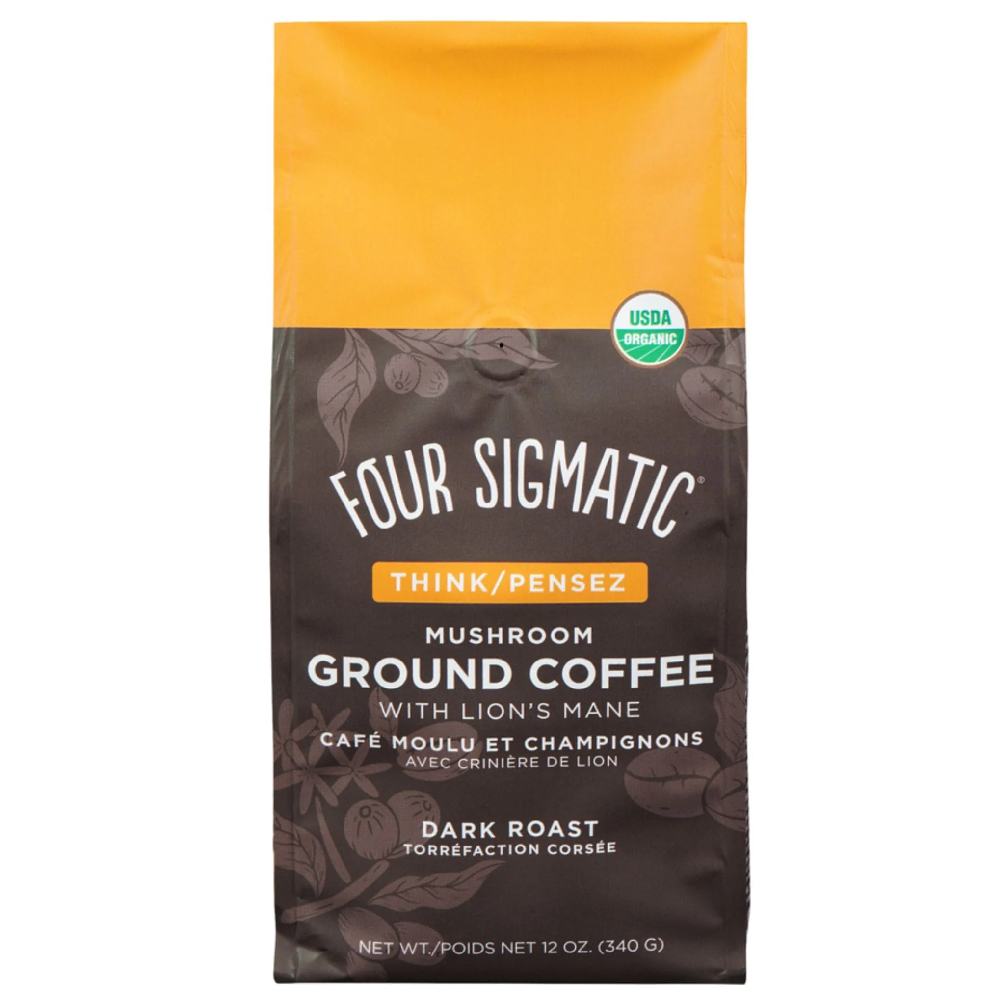Four Sigmatic Mushroom Coffee Mix, Ground Coffee with Lion’s Mane, 10x2.5g Sachets - Image 9