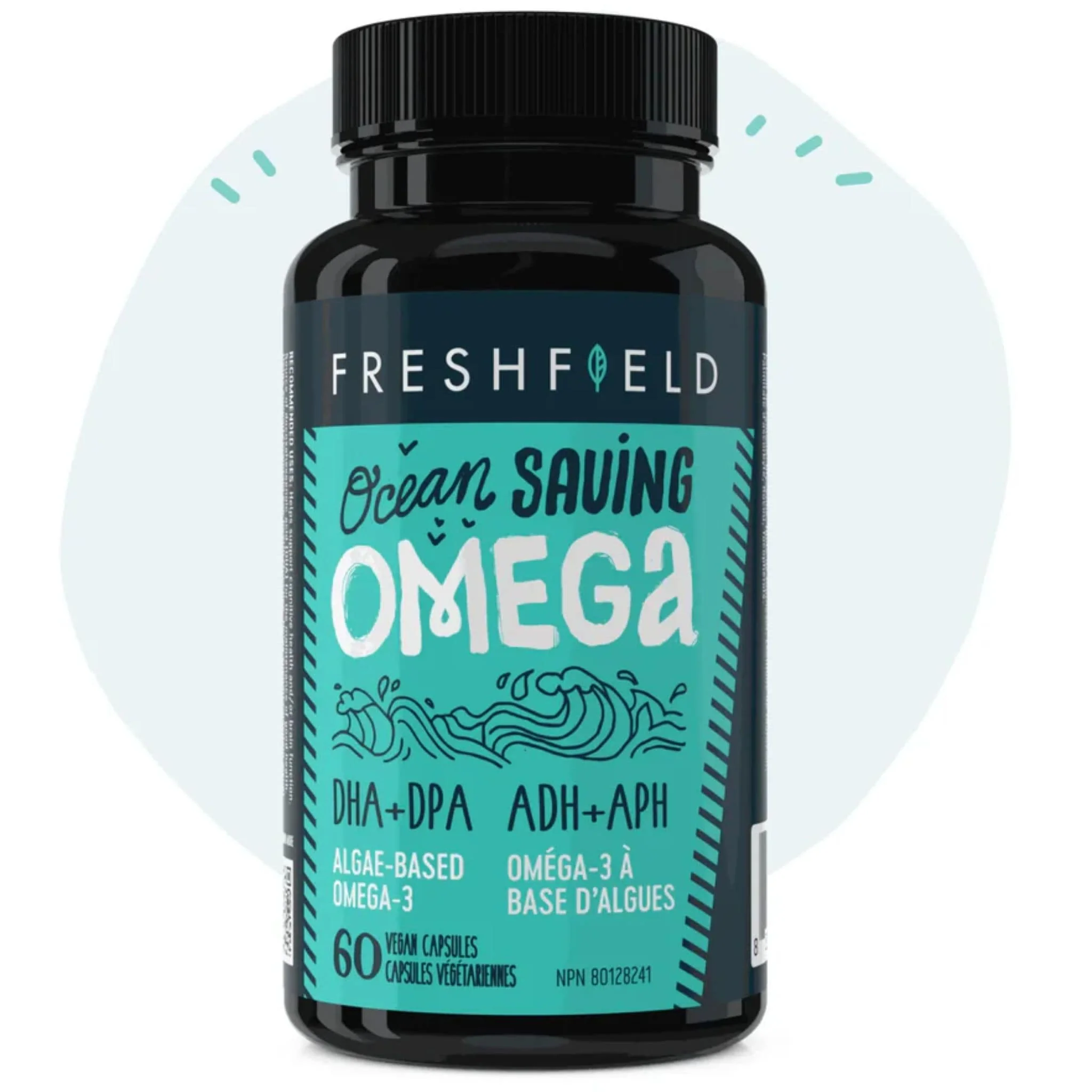 Freshfield Ocean Saving Omega, DHA and DPA, 60 Vegetable Capsules