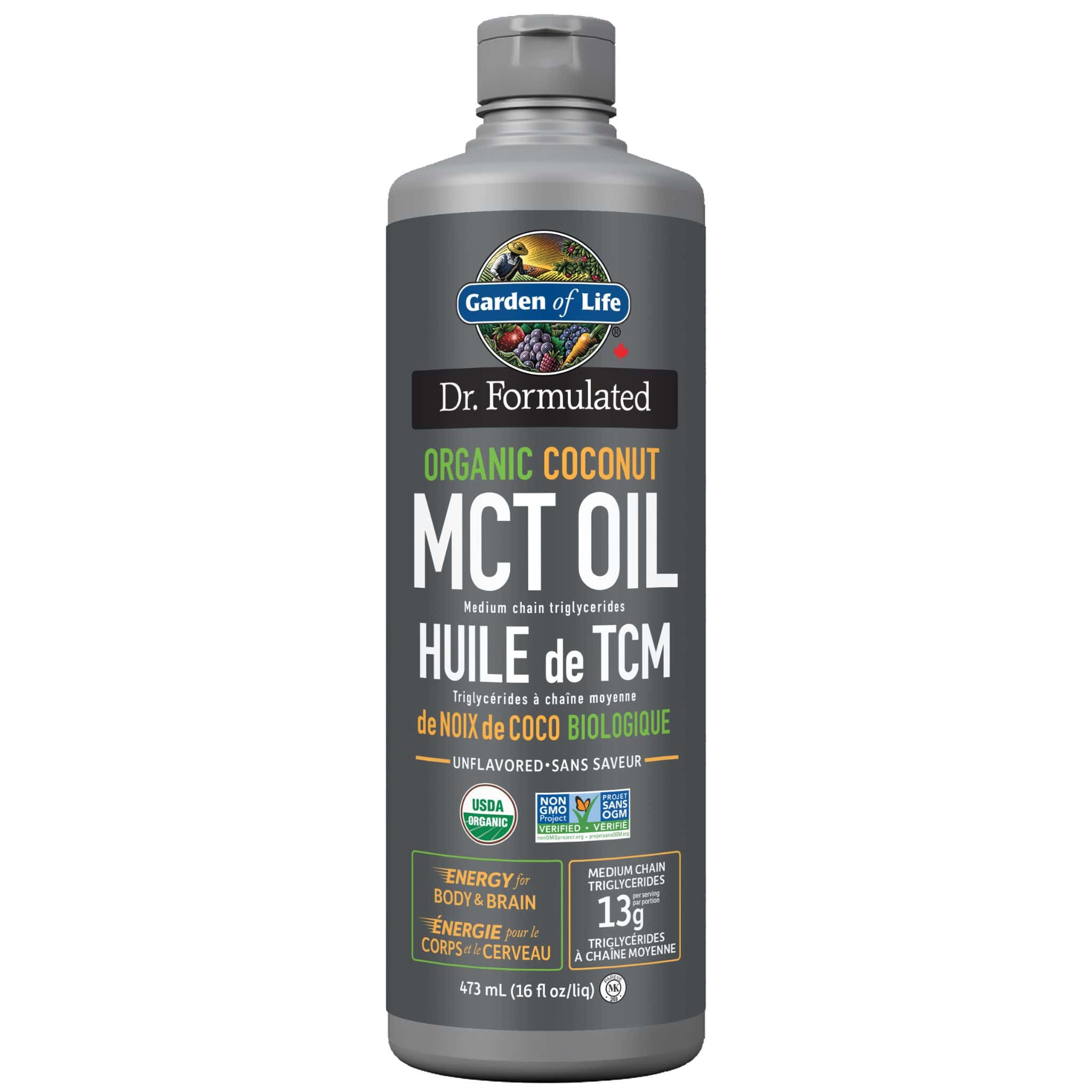 Garden of Life Dr. Formulated Organic Coconut MCT Oil