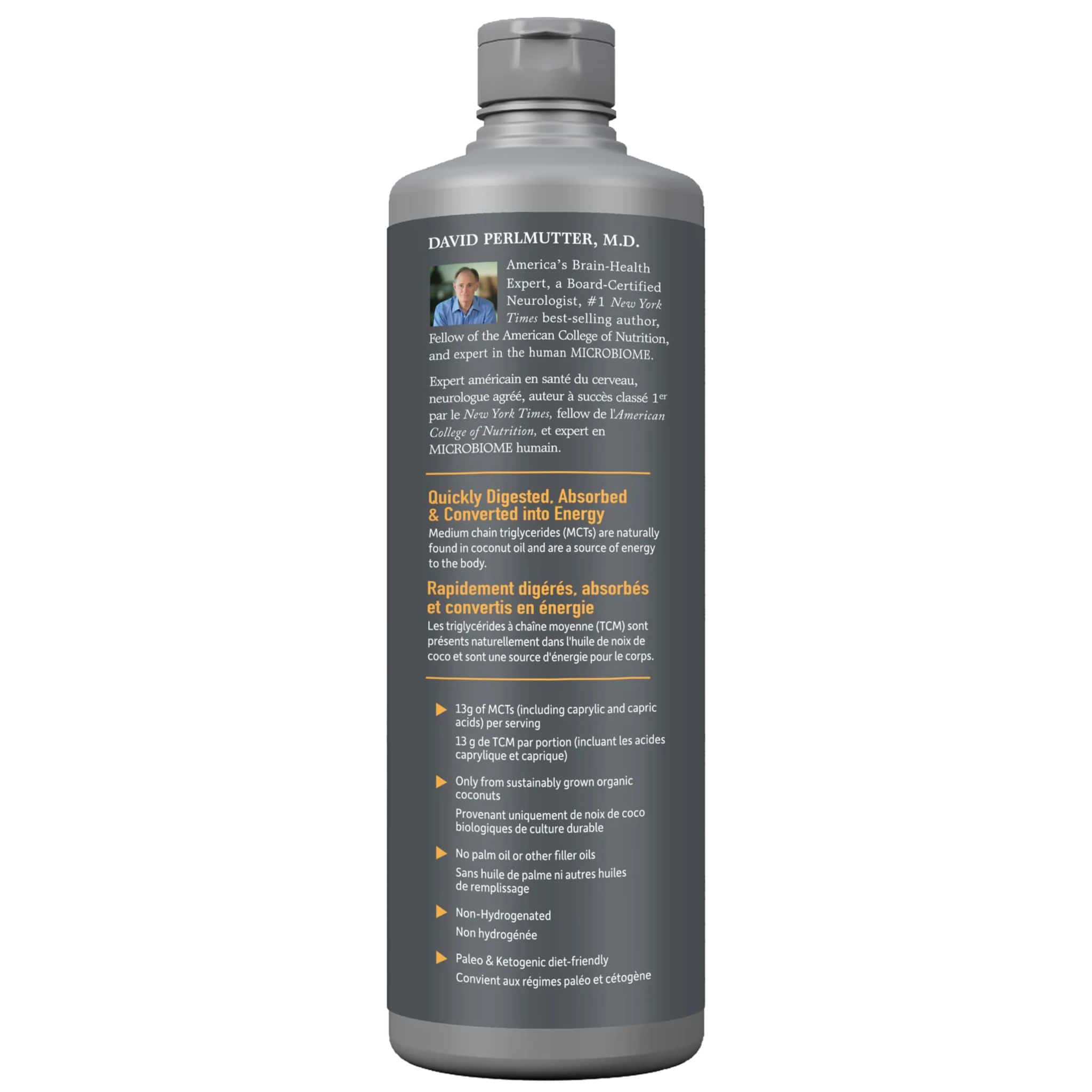 Garden of Life Dr. Formulated Organic Coconut MCT Oil - Image 3