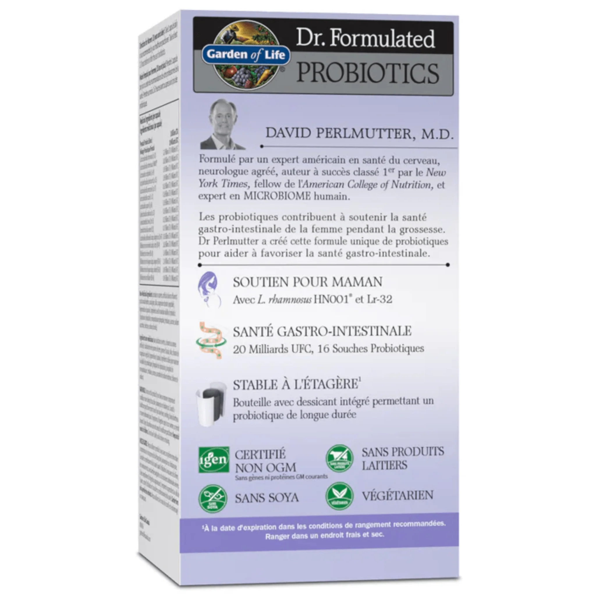 Garden of Life Dr. Formulated Probiotics, Once Daily Prenatal 20 Billion Shelf Stable - Image 3