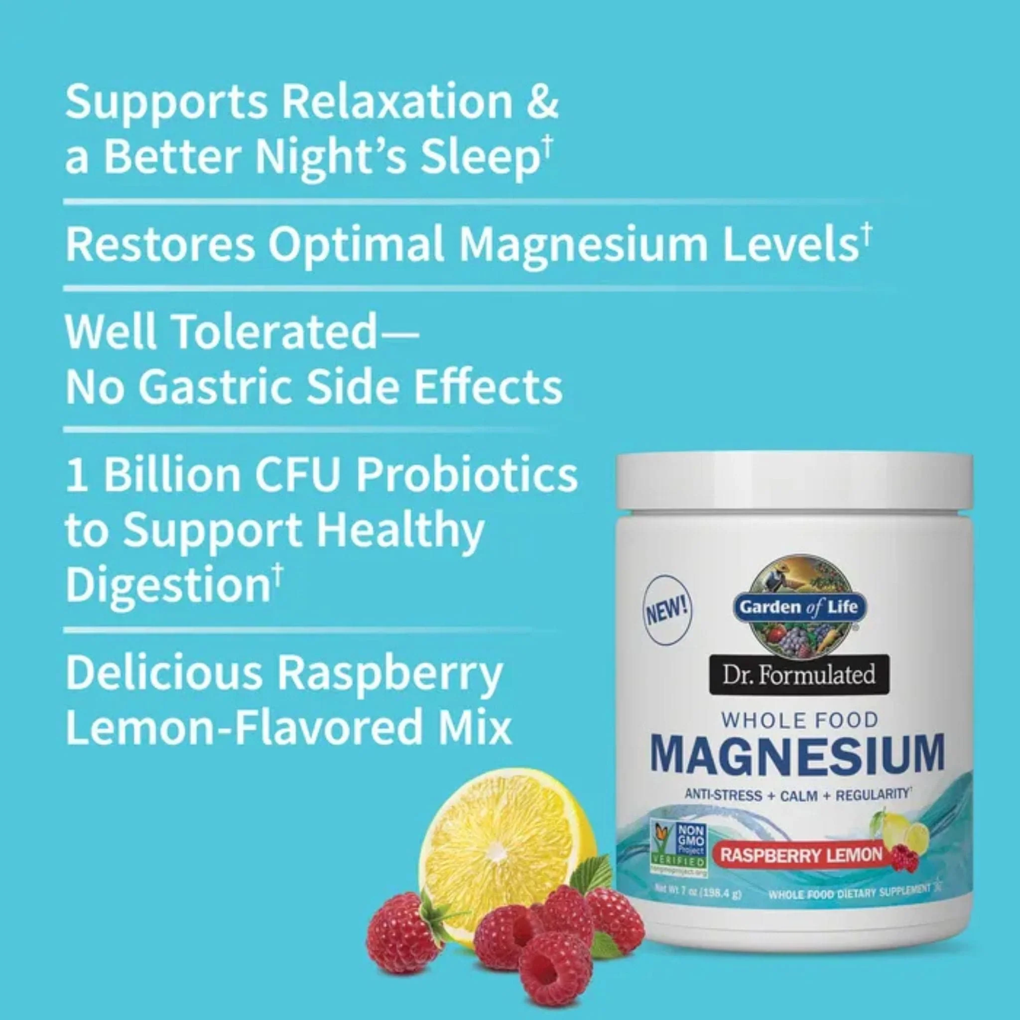 Garden of Life Dr. Formulated Whole Food Magnesium, 85 Servings - Image 8