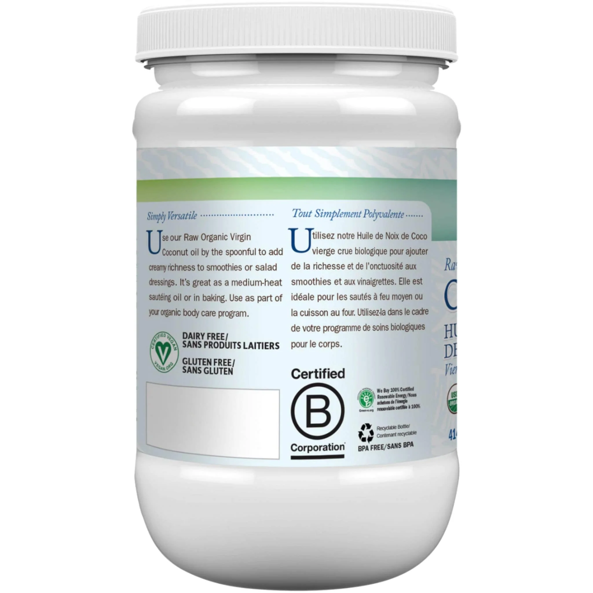 Garden of Life Virgin Organic Coconut Oil - Image 3