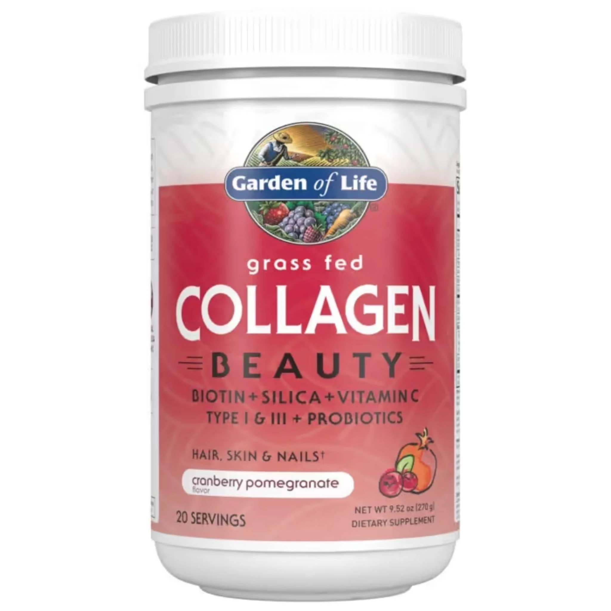 Garden of Life Grass Fed Collagen Beauty, 270g - Image 8