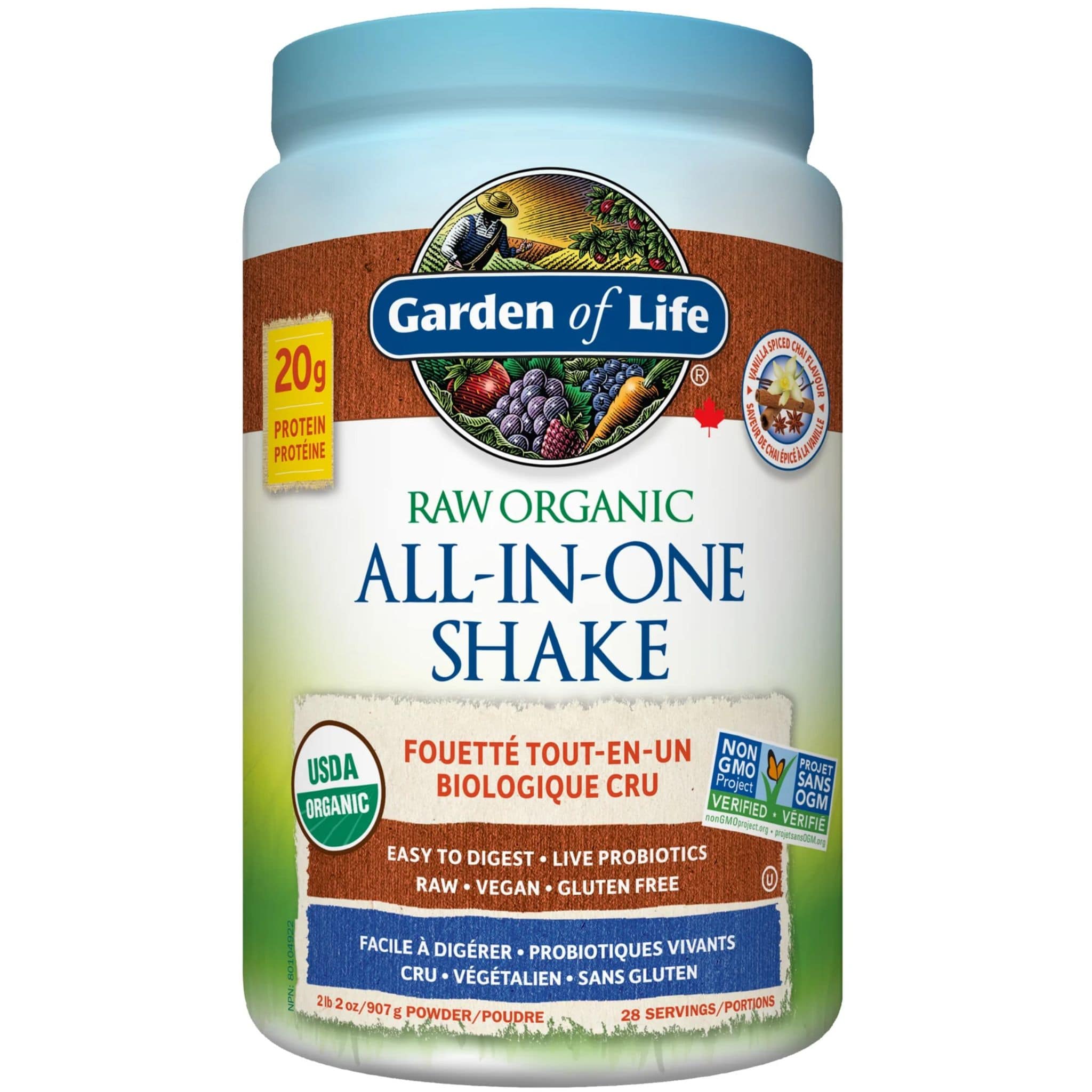 Garden of Life Raw Organic, All-In-One Nutritional Shake - Image 10