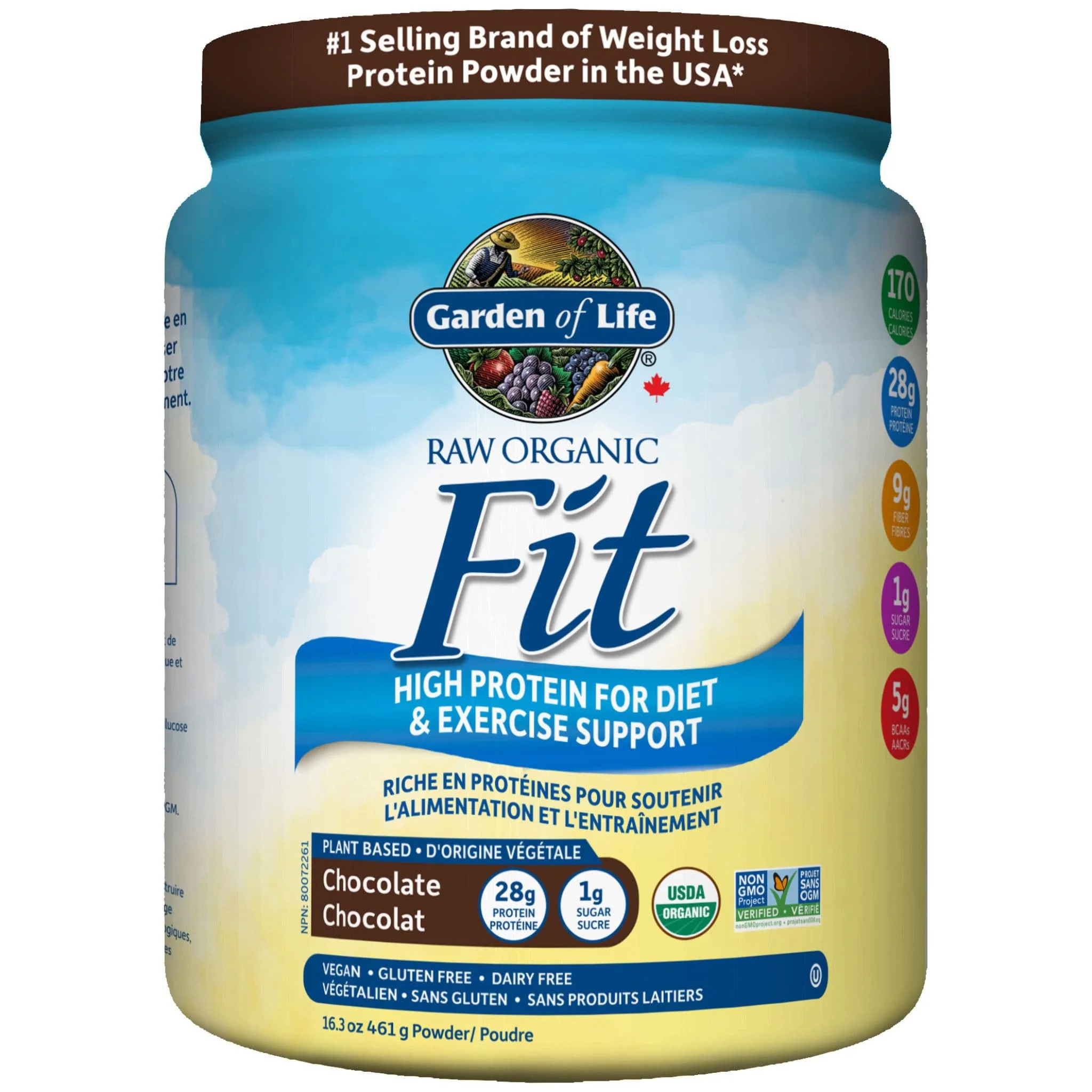 Garden of Life Raw Organic Fit Protein Powder