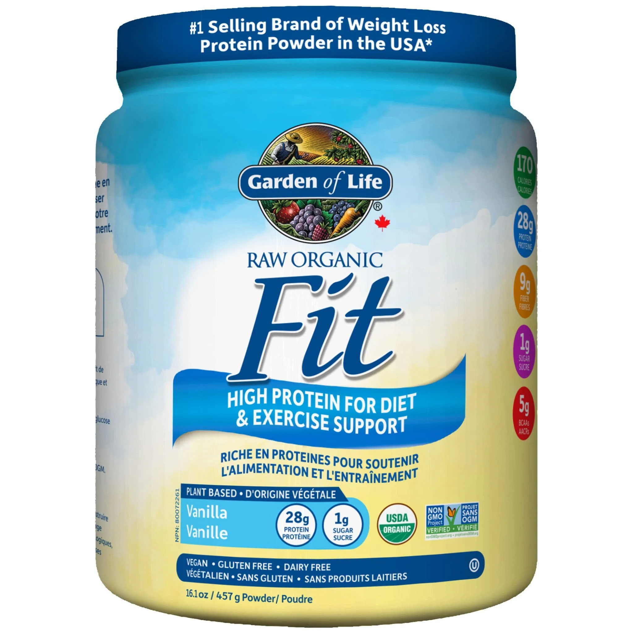 Garden of Life Raw Organic Fit Protein Powder - Image 3