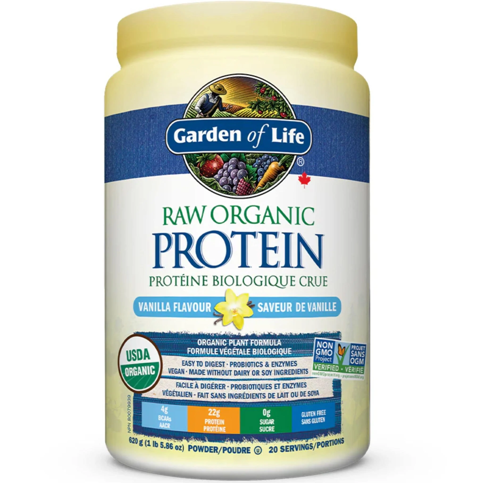 Garden of Life Raw Organic Protein Powder, 20 Servings - Image 10